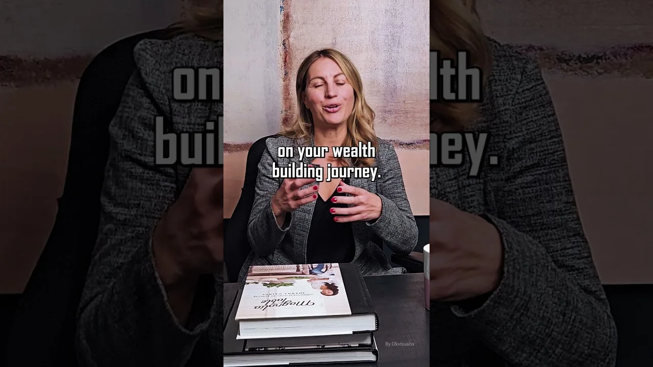 Diana speaking to her audience about real estate