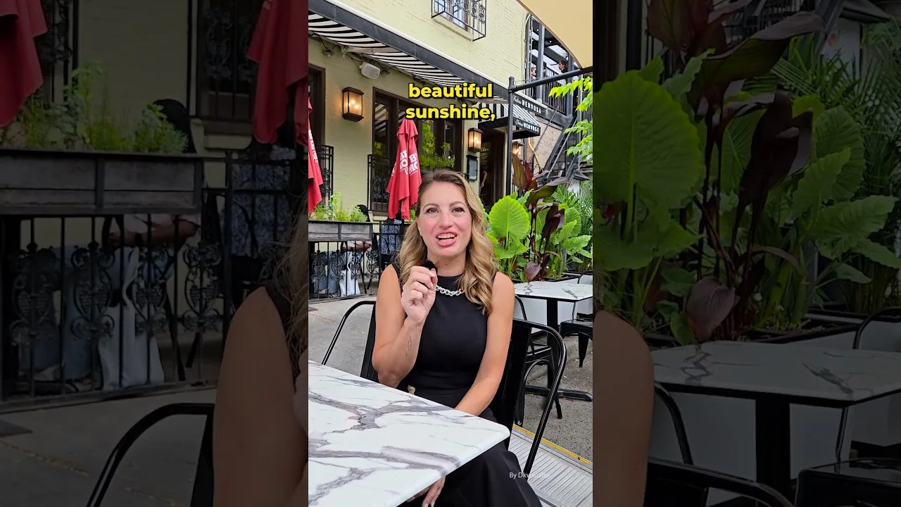 Diana presenting the Yorkville real-estate spotlight